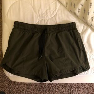 Dark Green Avia Athletic Shorts